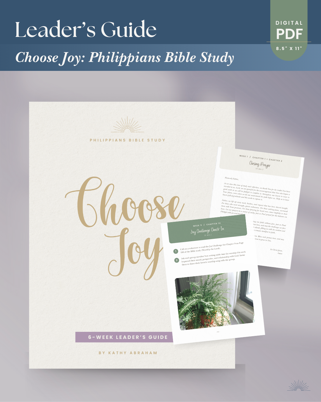 Leader's Guide: Philippians Bible Study