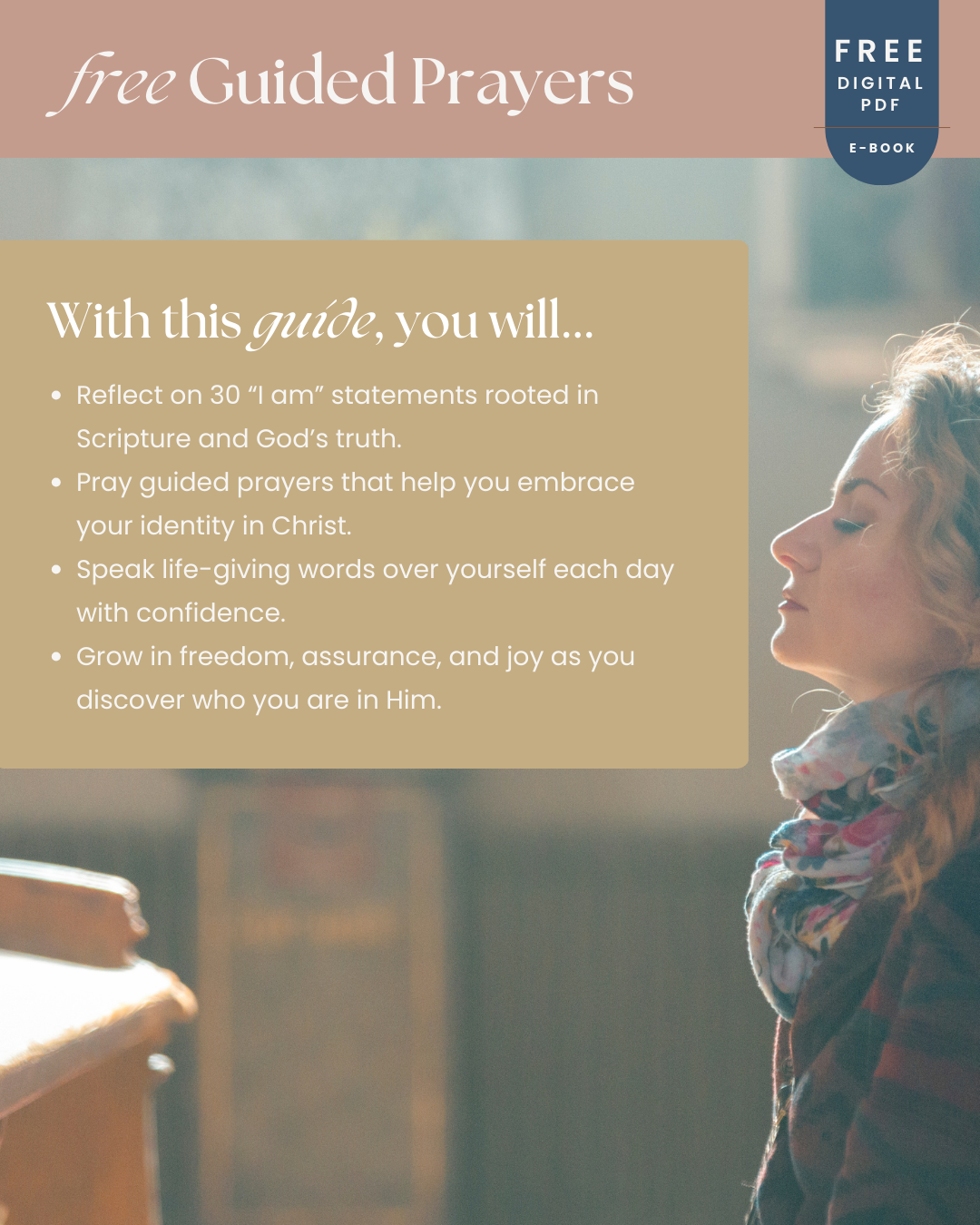 30 Prayers to Discover Your Identity in Christ (e-book)